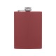 Фляжка 240 мл Remarque soft touch, 304 сталь, бургунди