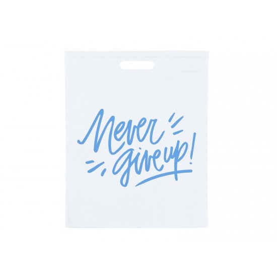 Сумка DONET из нетканого материала 80 г/м2, белый