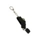 USB-флешка на 32 Гб 2 в 1 поворотный механизм, c дополнительным разъемом Type-C с одноцветным металлическим клипом, черный
