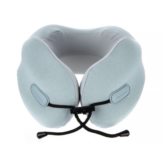 Подушка для путешествий с эффектом памяти Memo Pillow PRO M/L English Blue