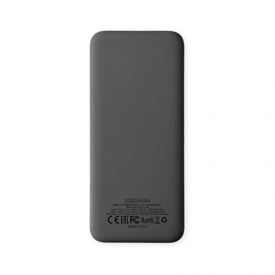 Внешний аккумулятор Kris soft touch, 10000mAh (Серый)