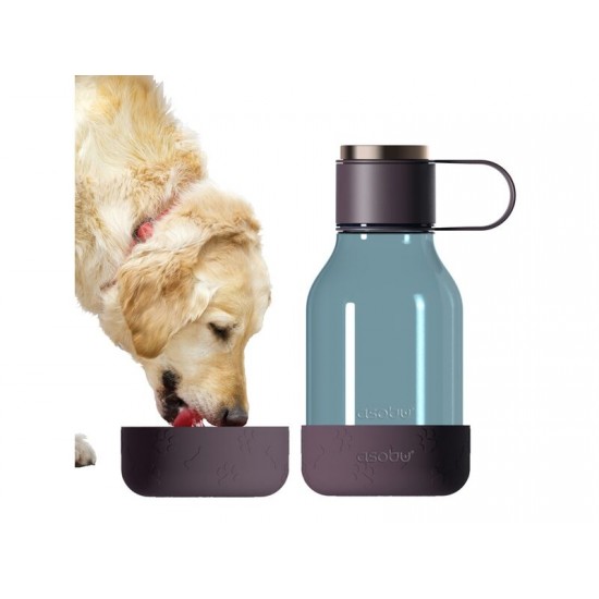 Бутылка для воды DOG BOWL, 1500 мл, бургунди