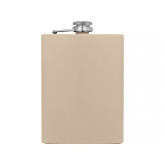 Фляжка 240 мл Remarque soft touch, 304 сталь, бежевый