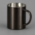 Стальная кружка с двойными стенками Altai, gun metal