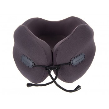 Подушка для путешествий с эффектом памяти Memo Pillow PRO M/L Basque Black