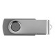 Флеш-карта USB 2.0 16 Gb Квебек, темно-серый