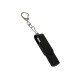 USB-флешка на 32 Гб 2 в 1 поворотный механизм, c дополнительным разъемом Type-C с одноцветным металлическим клипом, черный