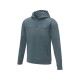 Мужской свитер анорак Sayan на молнии на половину длины с капюшоном, steel grey