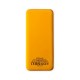 Внешний аккумулятор Kris soft touch, 10000mAh (Жёлтый)