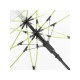Зонт 7112 AC regular umbrella FARE® Pure  transparent-lime