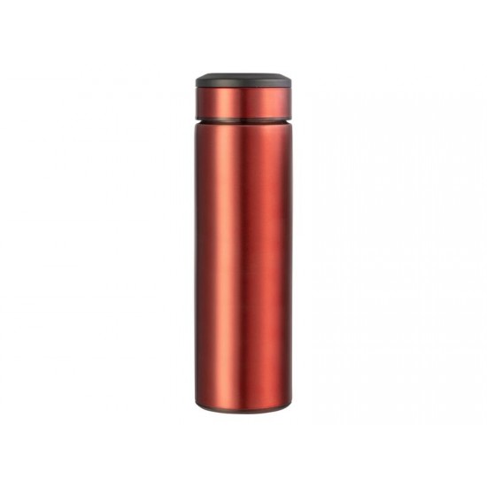 Термос Confident Metallic 420мл, красный
