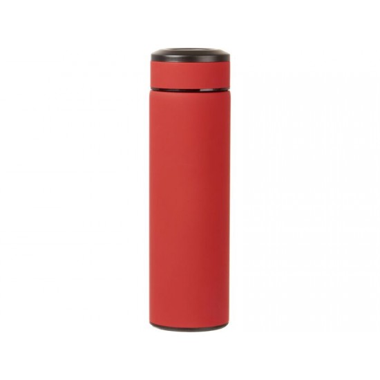 Вакуумный термос Vacuum Flask C1, soft touch, 420мл, красный
