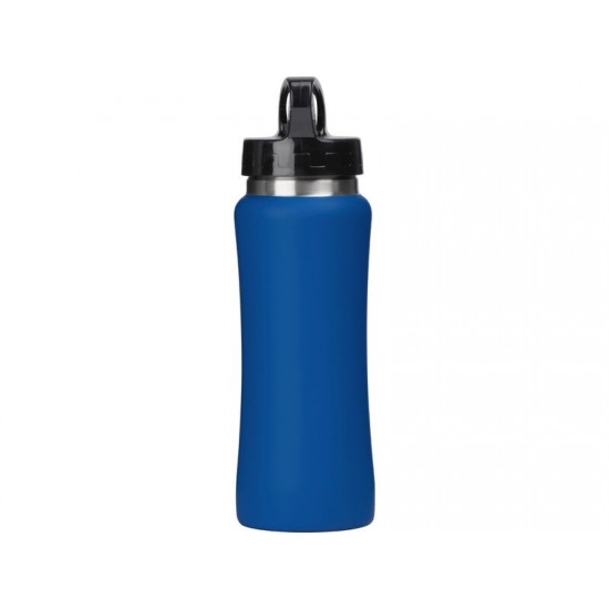 Бутылка для воды Bottle C1, сталь, soft touch, 600 мл, синий