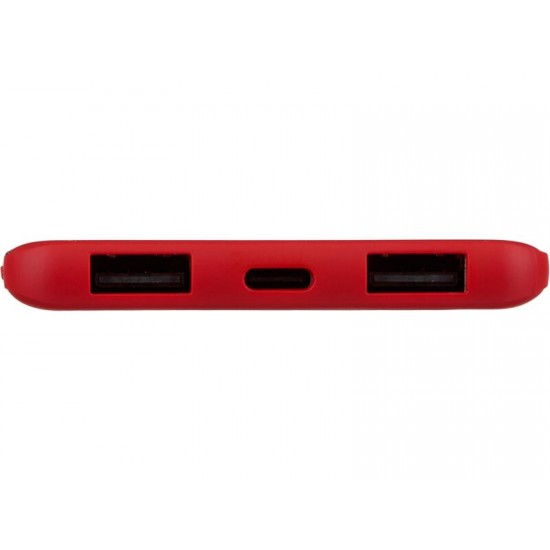 Внешний аккумулятор Powerbank C1, 5000 mAh, красный