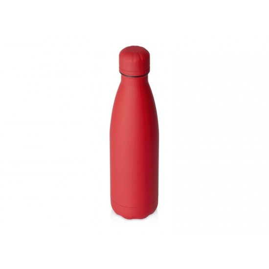 Вакуумная термобутылка Vacuum bottle C1, soft touch, 500 мл, красный
