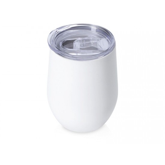 Термокружка Vacuum mug C1, soft touch, 370мл, белый