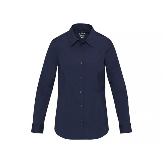 Carnelian женская рубашка из поплина - Navy Blue