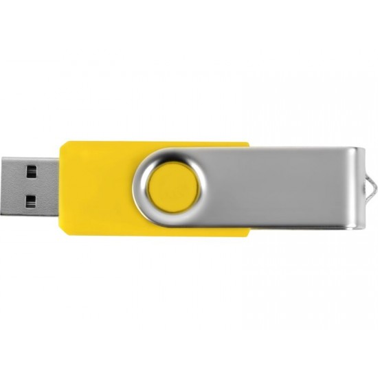 Флеш-карта USB 2.0 16 Gb Квебек, желтый