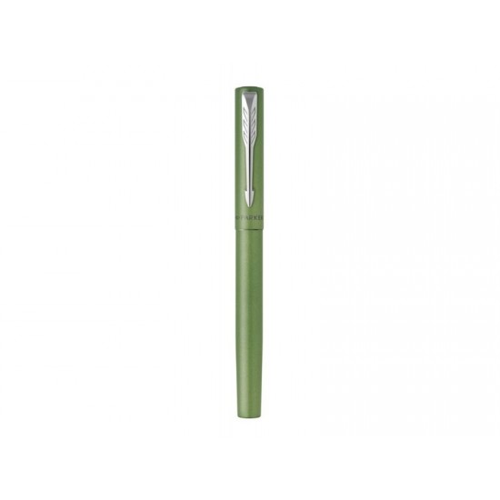 Перьевая ручка Parker Vector XL Green CT, цвет чернил blue, перо: F, в подарочной упаковке.