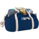 Хлопковая сумка Barrel Duffel, темно-синий/бежевый