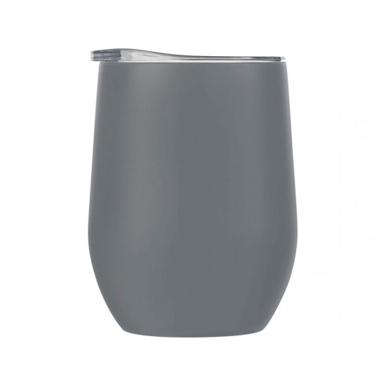 Термокружка Vacuum mug C1, soft touch, 370мл, серый