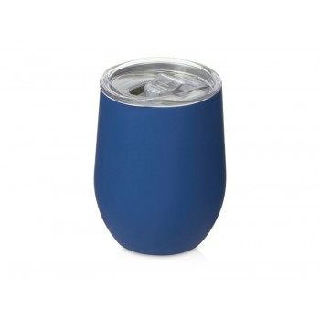 Термокружка Vacuum mug C1, soft touch, 370мл, синий