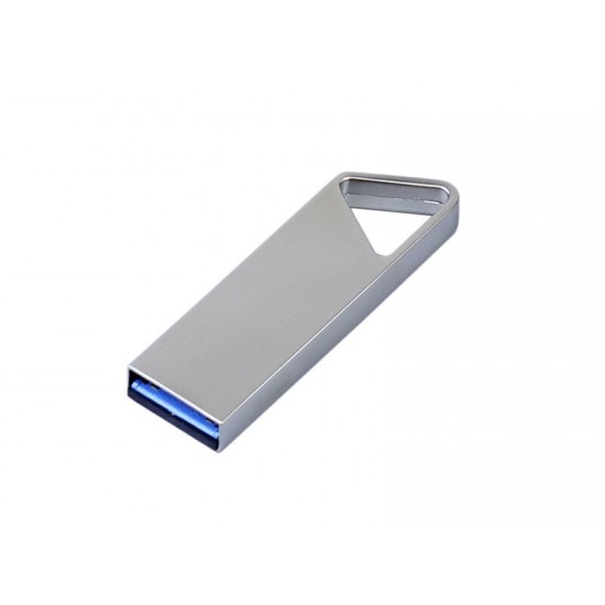 USB 3.0-флешка на 32 Гб с мини чипом, компактный дизайн, отверстие треугольной формы для цепочки