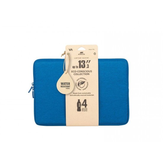 RIVACASE 7703 azure blue ECO чехол для ноутбука 13.3-14 / 12