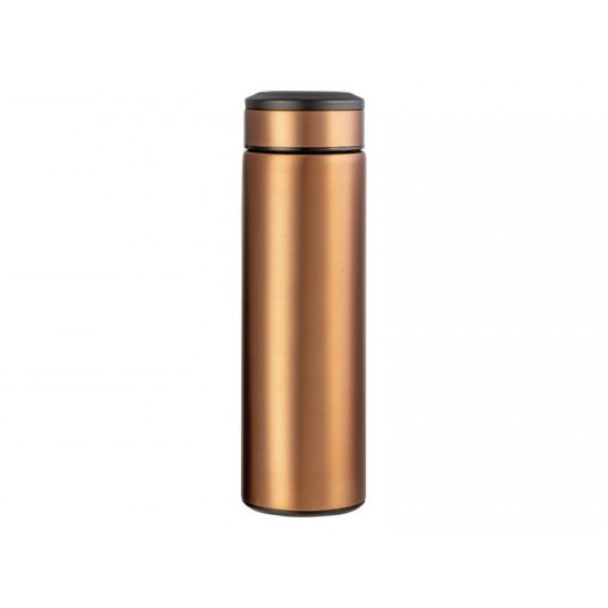 Термос Confident Metallic 420мл, медный