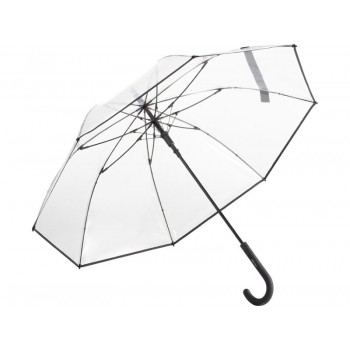 Зонт 7112 AC regular umbrella FARE® Pure  transparent-black