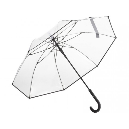 Зонт 7112 AC regular umbrella FARE® Pure  transparent-black