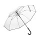 Зонт 7112 AC regular umbrella FARE® Pure  transparent-black
