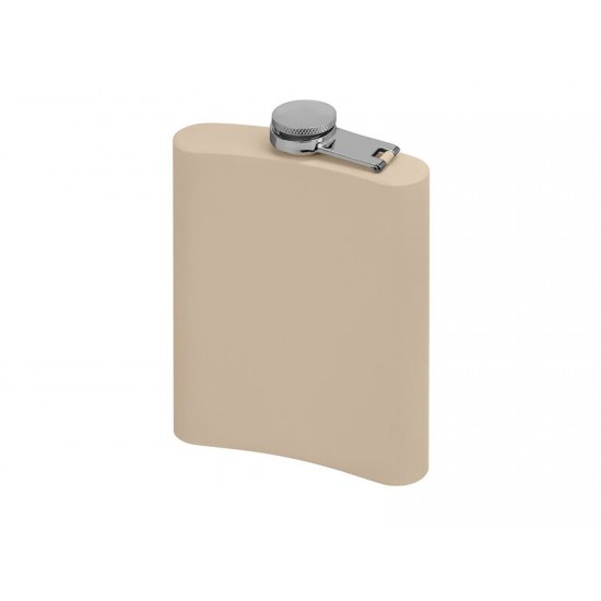 Фляжка 240 мл Remarque soft touch, 304 сталь, бежевый