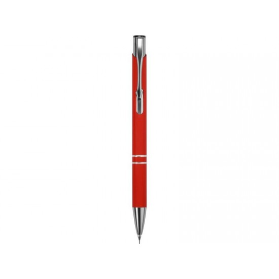 Механический карандаш Legend Pencil софт-тач 0.5 мм, красный