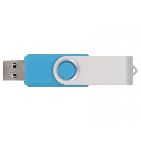 Флеш-карта USB 2.0 16 Gb Квебек, голубой