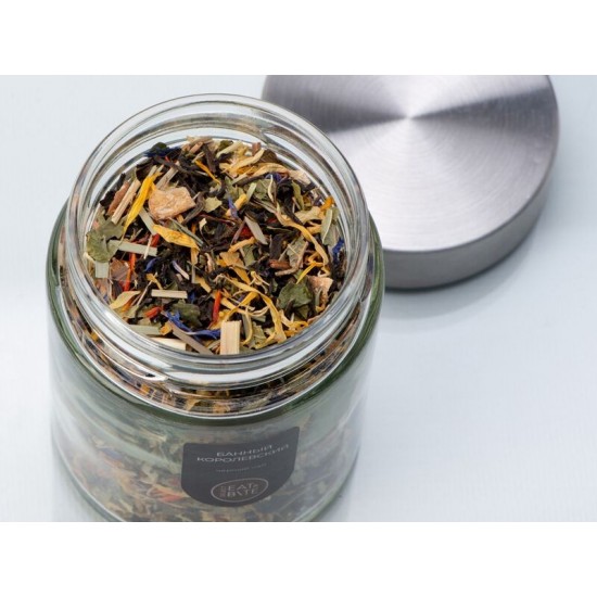 Чай черный,  серия Essence,  банный королевский, стеклянная банка