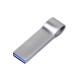 USB 3.0-флешка на 16 Гб с мини чипом, компактный дизайн, боковое отверстие для цепочки