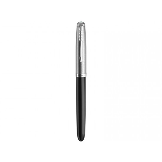 Перьевая ручка Parker 51 CORE BLACK CT, перо: F, цвет чернил: black, в подарочной упаковке.