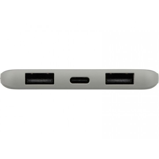 Внешний аккумулятор Powerbank C1, 5000 mAh, серый