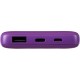 Внешний аккумулятор Powerbank C2, 10000 mAh, фиолетовый