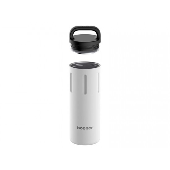Вакуумный термос с керамическим покрытием бытовой, тм bobber, 770 мл. Артикул Bottle-770 Iced Water (белый)