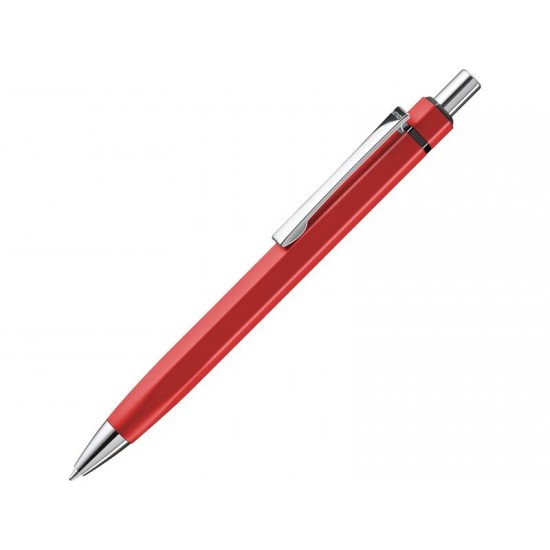 Ручка шариковая шестигранная UMA Six, красный