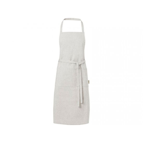 Pheebs 200 g/m² recycled cotton apron, серый яркий