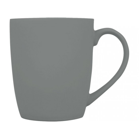 Кружка с покрытием soft-touch C1, серый (Р)
