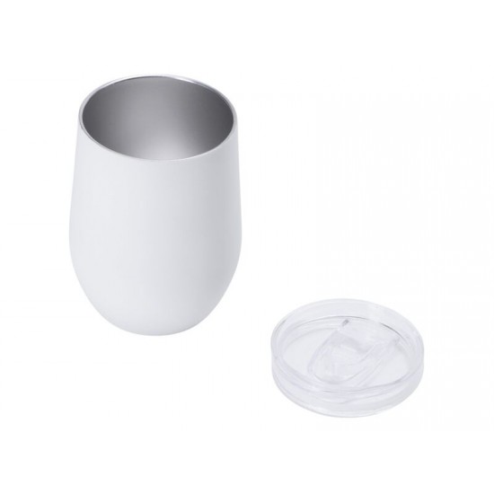 Термокружка Vacuum mug C1, soft touch, 370мл, белый
