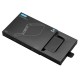 Внешний аккумулятор со встроенным кабелем USB-C Дэнси, 5000 мАч, черный