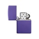 Зажигалка ZIPPO Classic с покрытием Purple Matte, латунь/сталь, фиолетовая, матовая, 38x13x57 мм