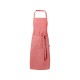Pheebs 200 g/m² recycled cotton apron, красный яркий