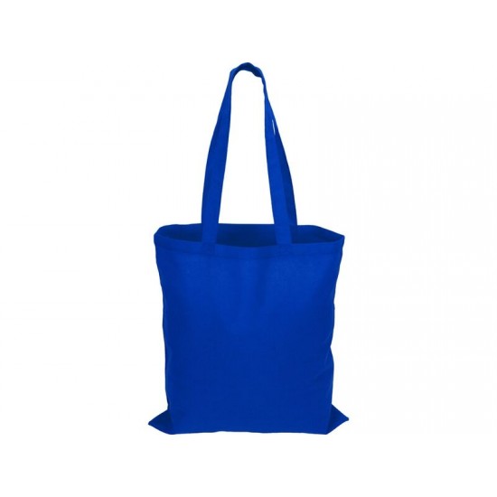 Сумка для шопинга Carryme 140 хлопковая, 140 г/м2, синий
