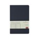 Ежедневник А5 Megapolis Color New soft-touch, темно-синий navy